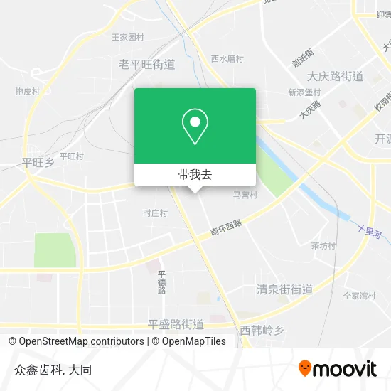 众鑫齿科地图