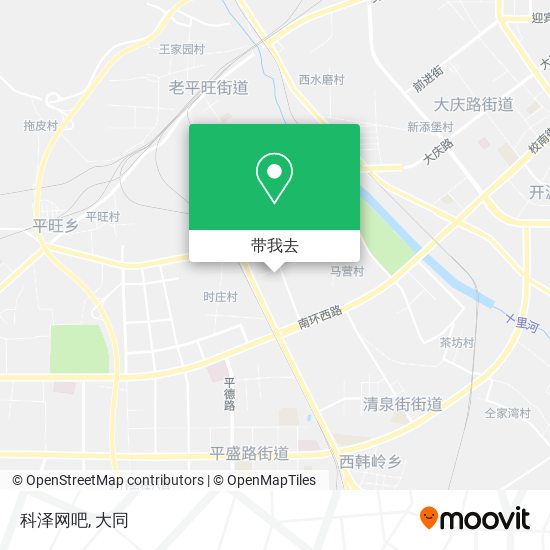 科泽网吧地图