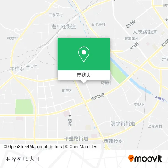 科泽网吧地图