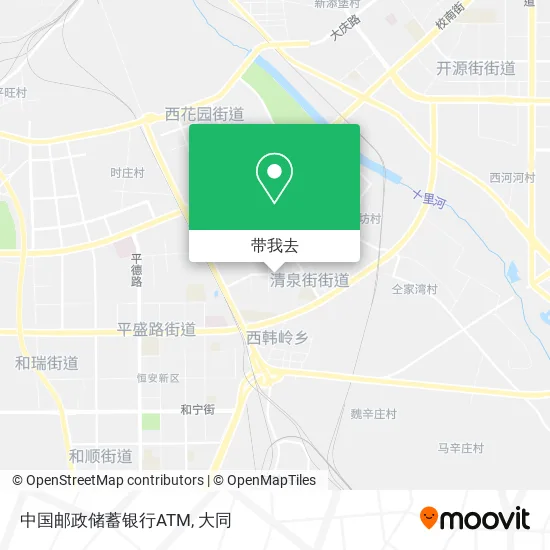 中国邮政储蓄银行ATM地图