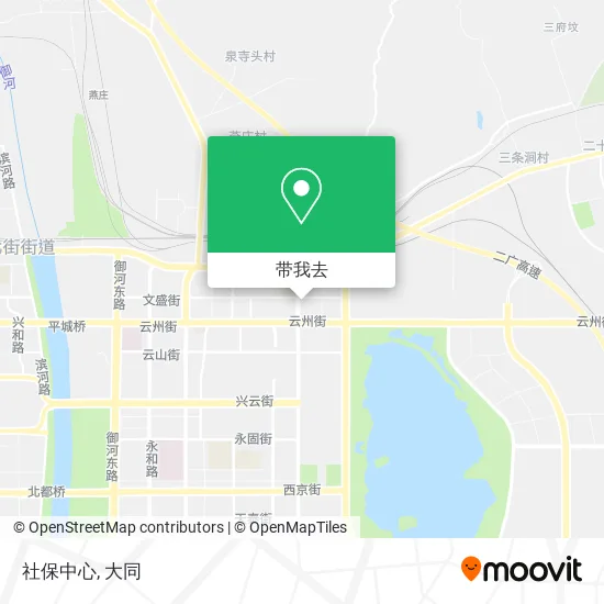 社保中心地图
