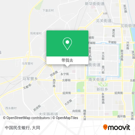 中国民生银行地图