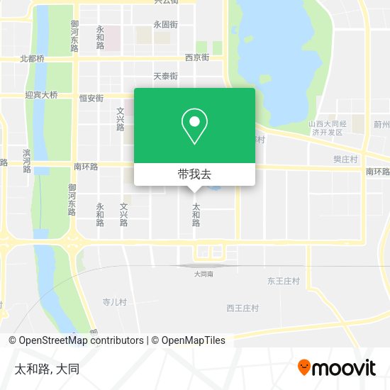 太和路地图