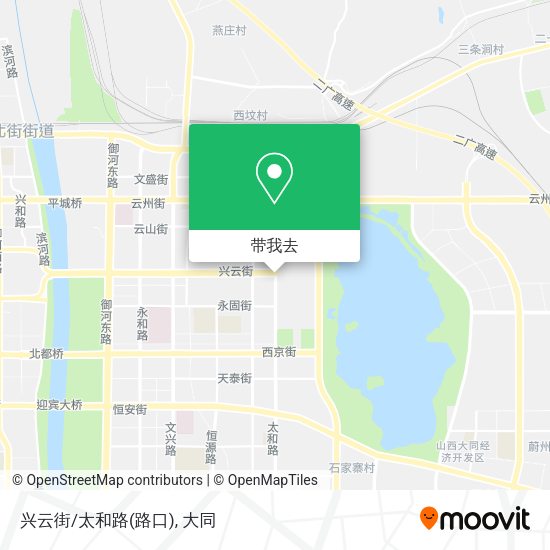 兴云街/太和路(路口)地图