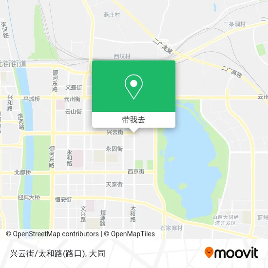 兴云街/太和路(路口)地图