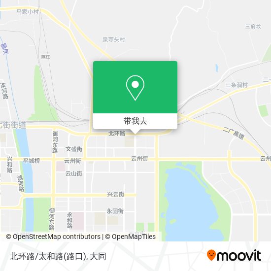 北环路/太和路(路口)地图