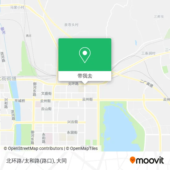 北环路/太和路(路口)地图