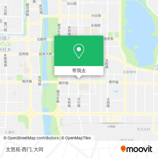 文慧苑-西门地图