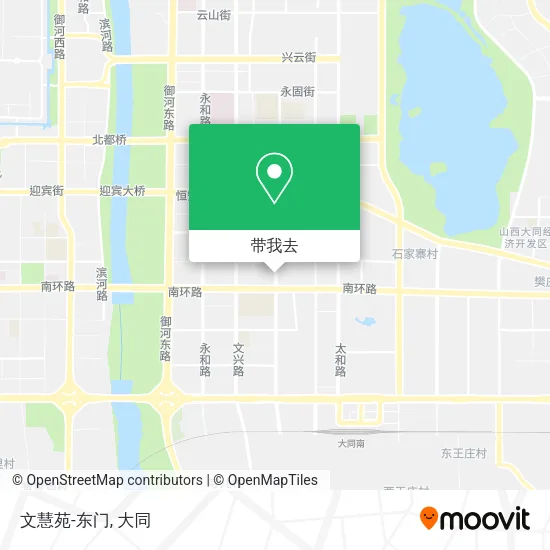 文慧苑-东门地图