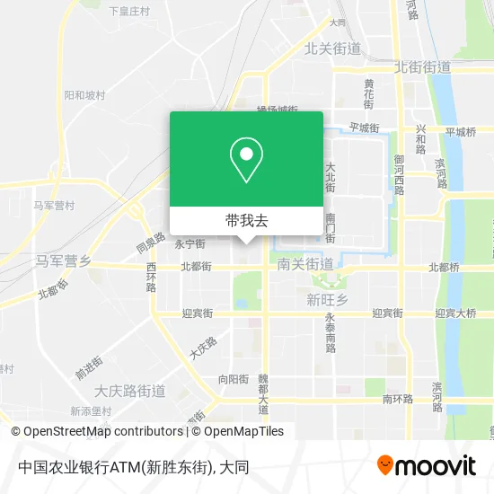 中国农业银行ATM(新胜东街)地图