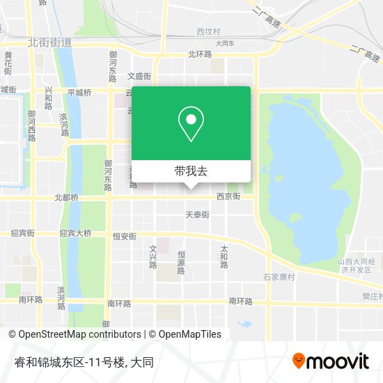 睿和锦城东区-11号楼地图