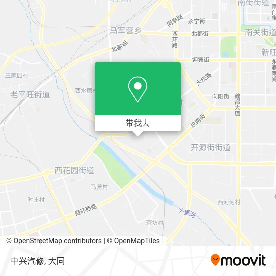 中兴汽修地图