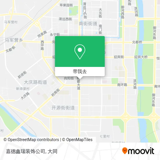 嘉德鑫瑞装饰公司地图