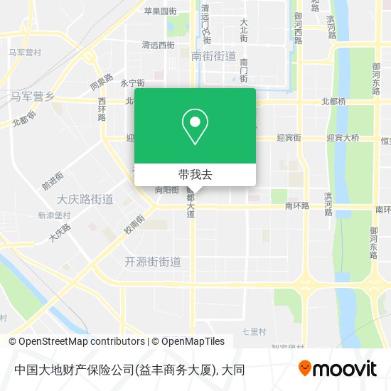中国大地财产保险公司(益丰商务大厦)地图