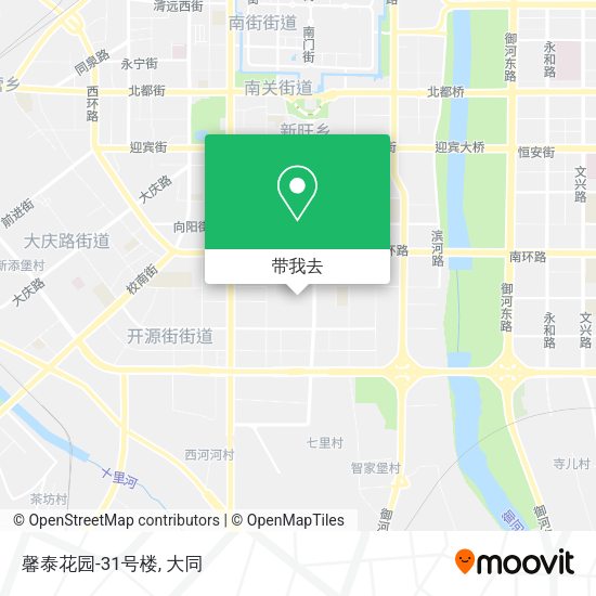 馨泰花园-31号楼地图