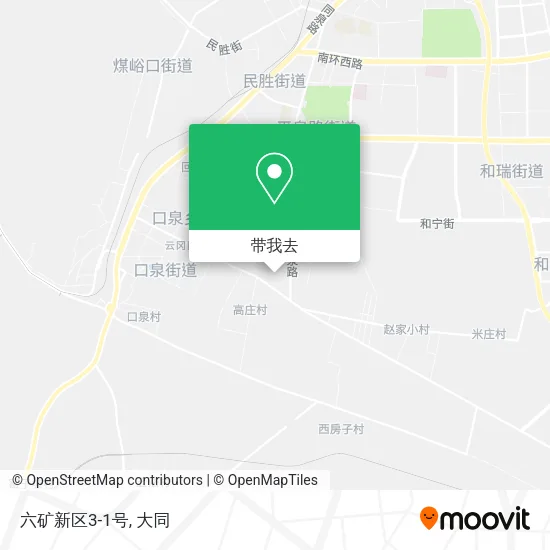 六矿新区3-1号地图