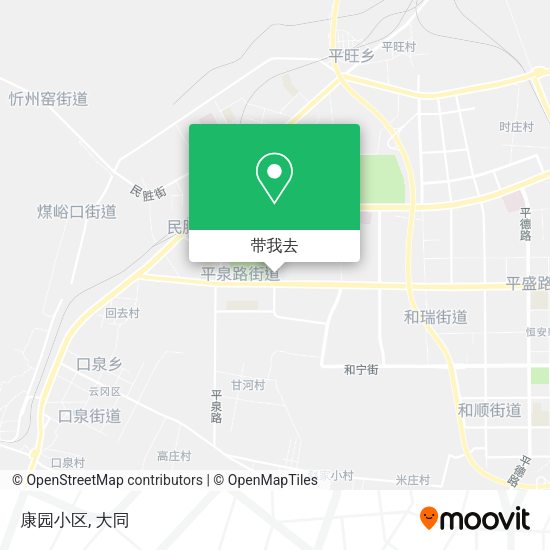 康园小区地图