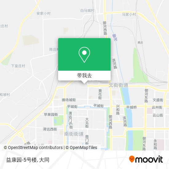 益康园-5号楼地图