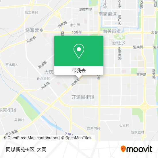同煤新苑-B区地图