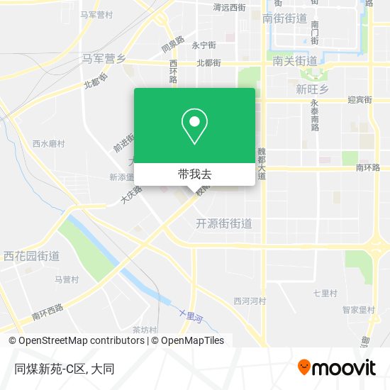 同煤新苑-C区地图
