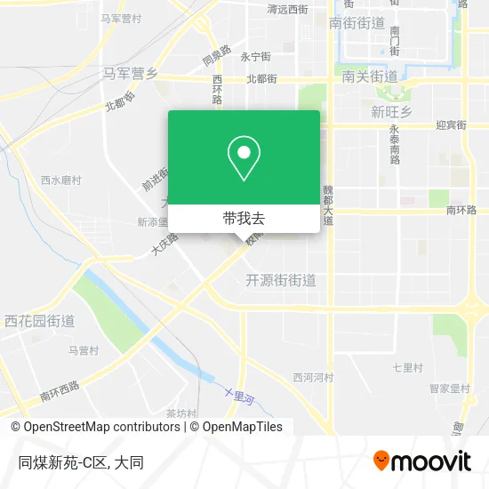 同煤新苑-C区地图