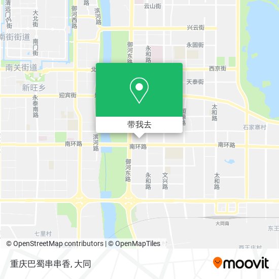 重庆巴蜀串串香地图