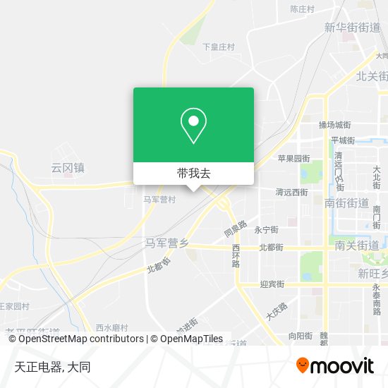 天正电器地图