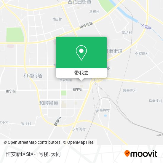 恒安新区S区-1号楼地图