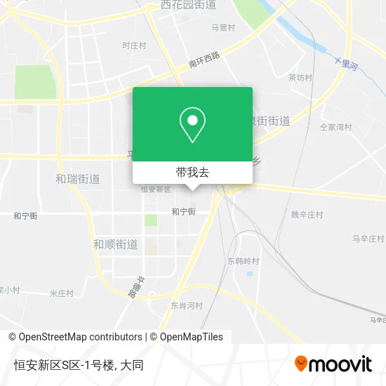 恒安新区S区-1号楼地图