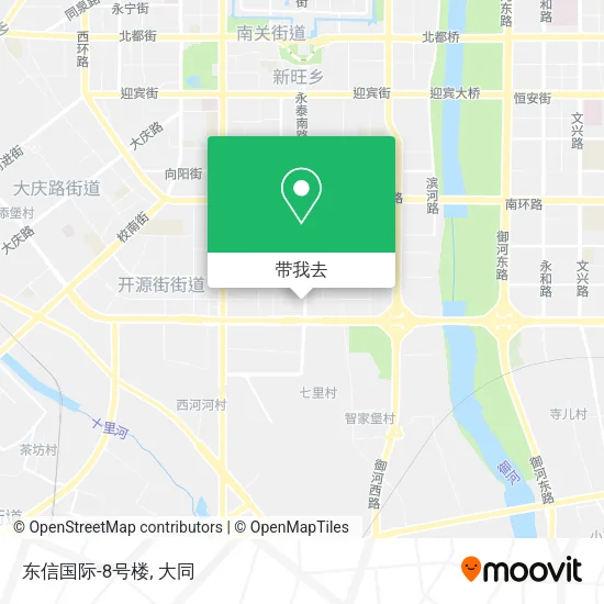 东信国际-8号楼地图