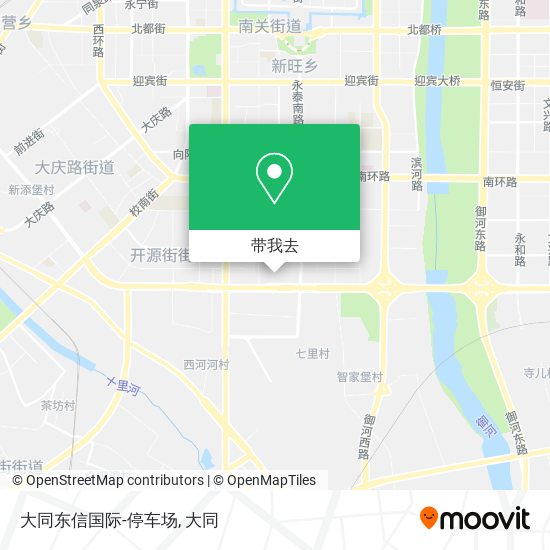 大同东信国际-停车场地图
