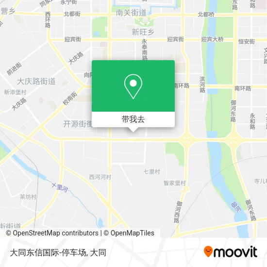 大同东信国际-停车场地图