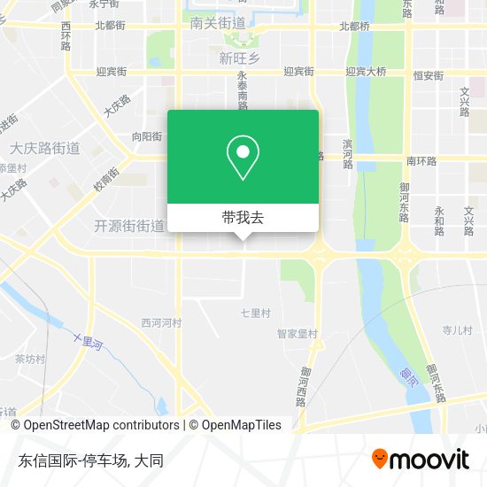 东信国际-停车场地图