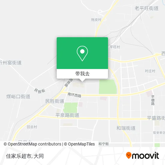 佳家乐超市地图