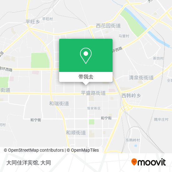 大同佳洋宾馆地图