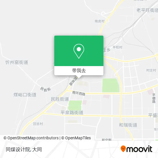 同煤设计院地图