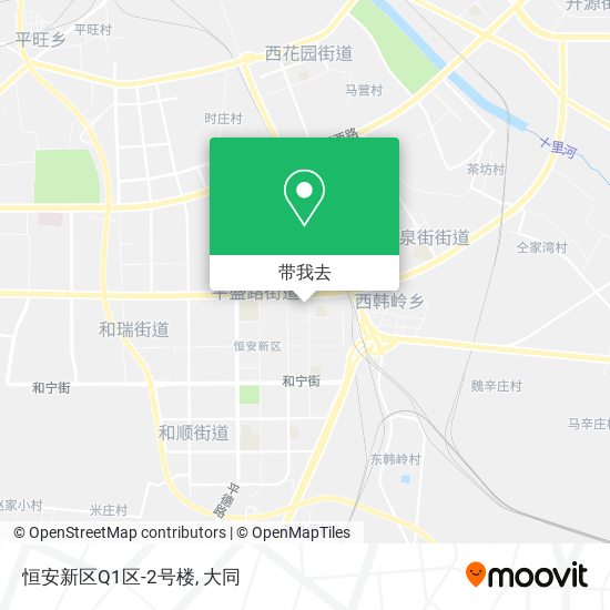 恒安新区Q1区-2号楼地图