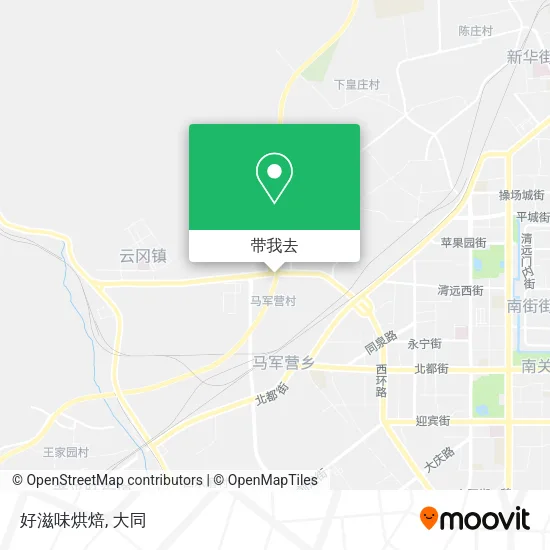 好滋味烘焙地图