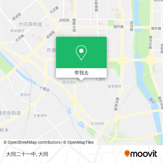 大同二十一中地图