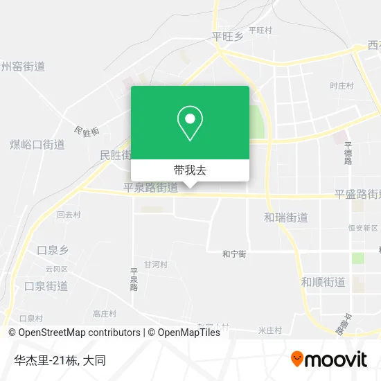 华杰里-21栋地图