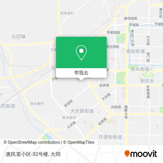 惠民里小区-32号楼地图