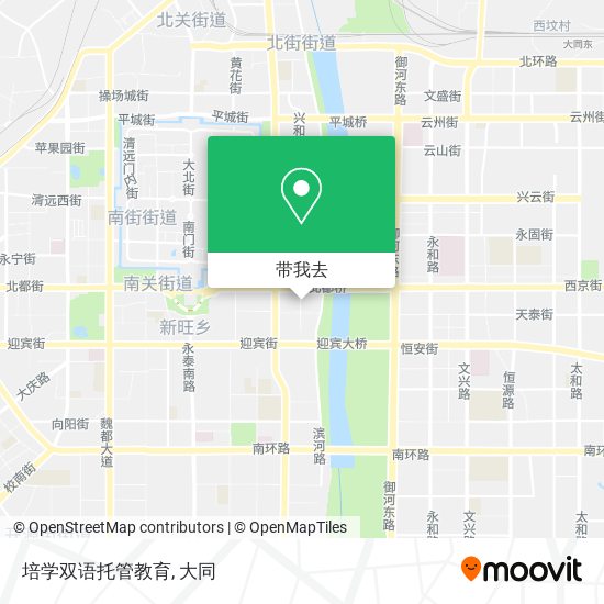 培学双语托管教育地图