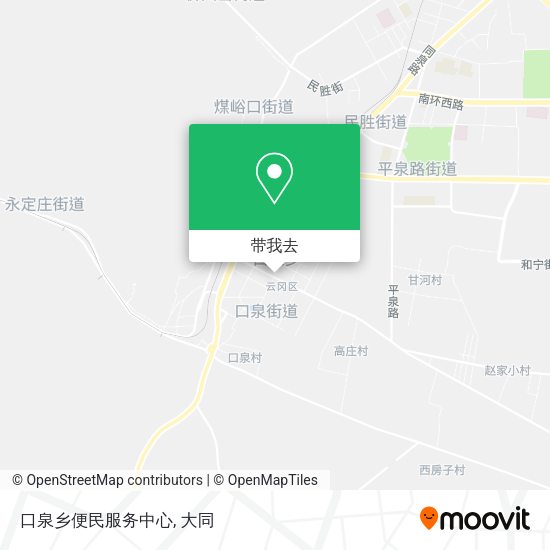 口泉乡便民服务中心地图