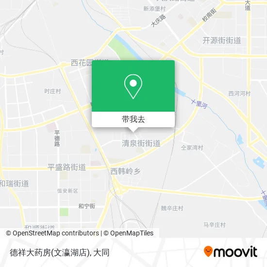 德祥大药房(文瀛湖店)地图