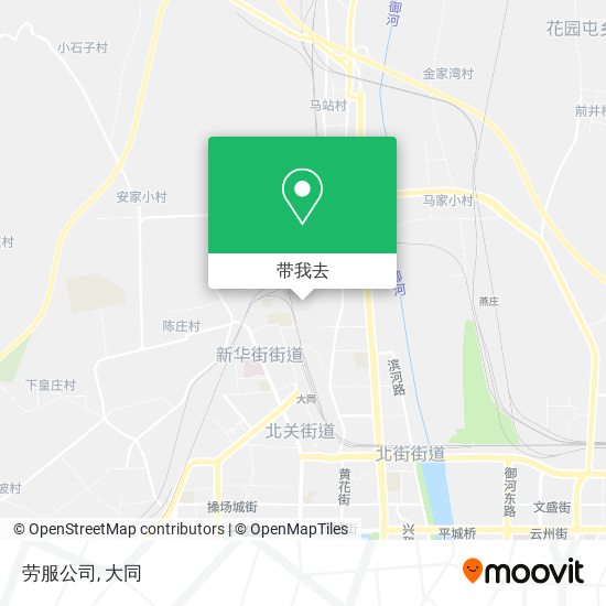 劳服公司地图