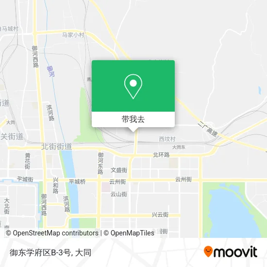 御东学府区B-3号地图