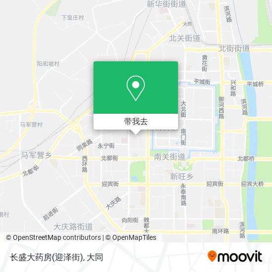长盛大药房(迎泽街)地图