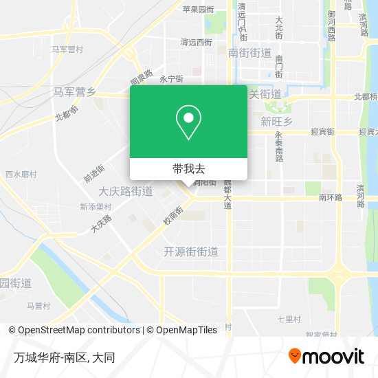 万城华府-南区地图