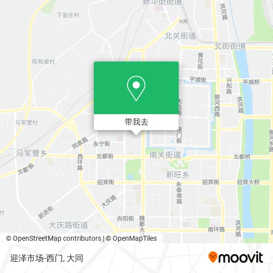 迎泽市场-西门地图