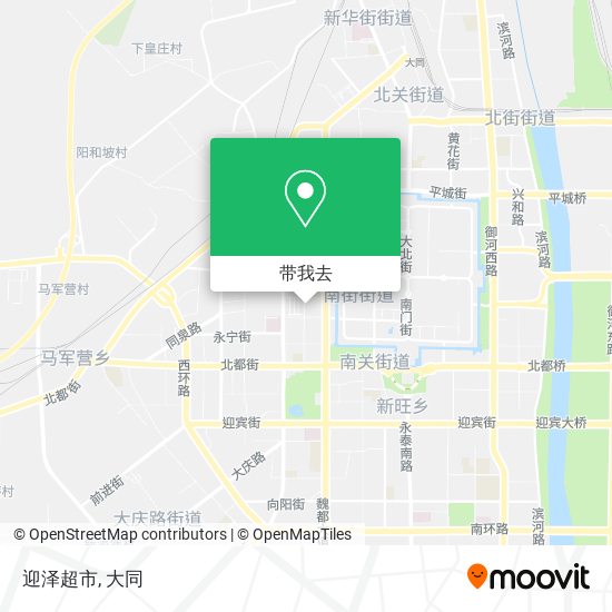 迎泽超市地图